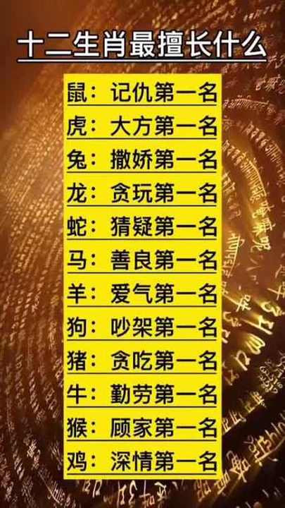 今期生肖九字頭是指什么生肖、今期生肖九字頭指什么生肖數字呢圖片